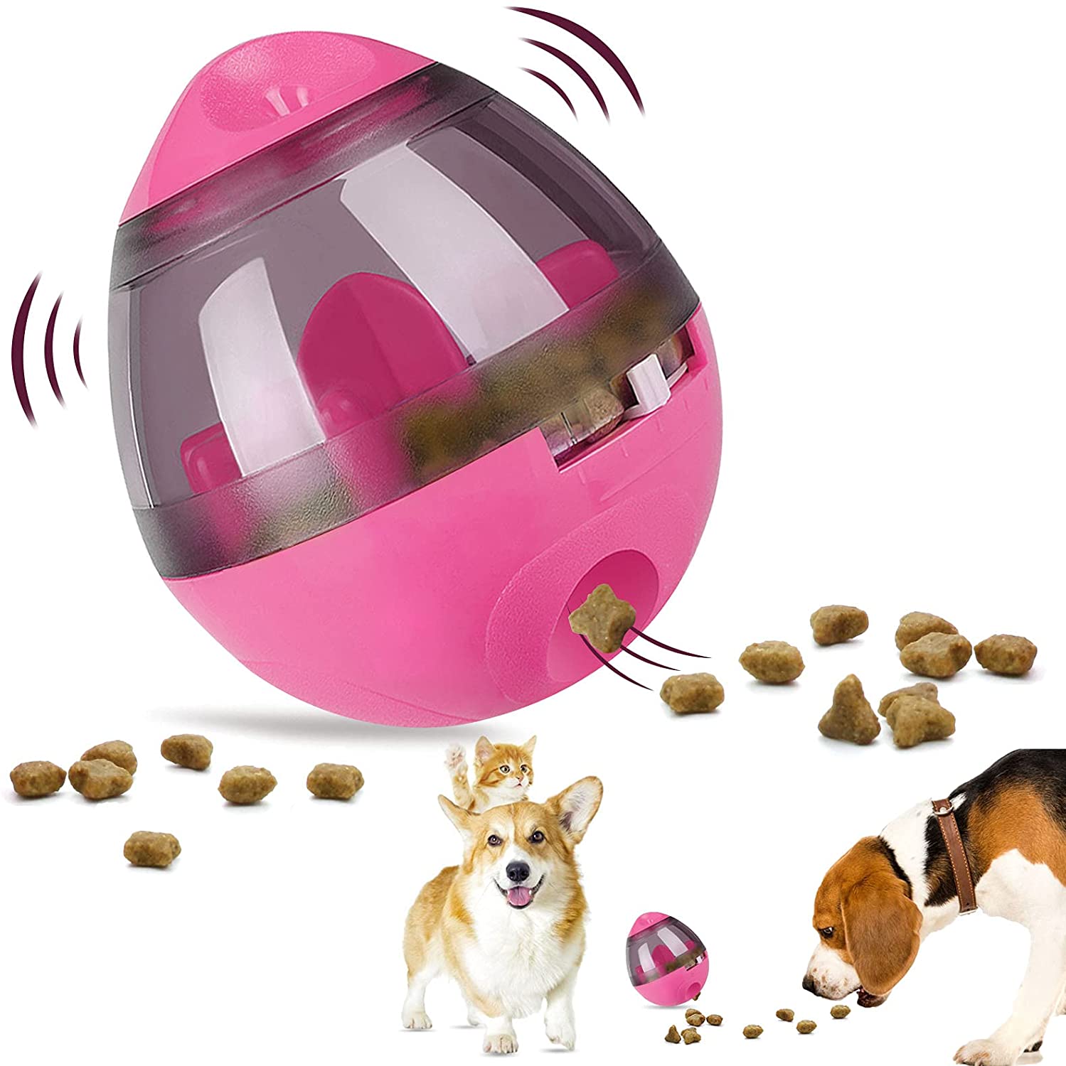 Interactive Pet Toy IQ Treat Ball Food Dispenser In USA | Eno Pet