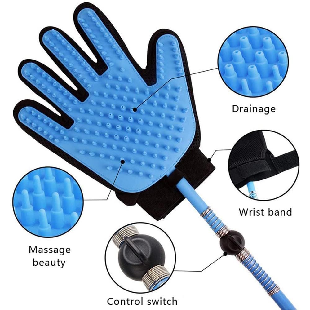 Pet Bath Glove Massager Shower Bathing Tool In USA | Eno Pet